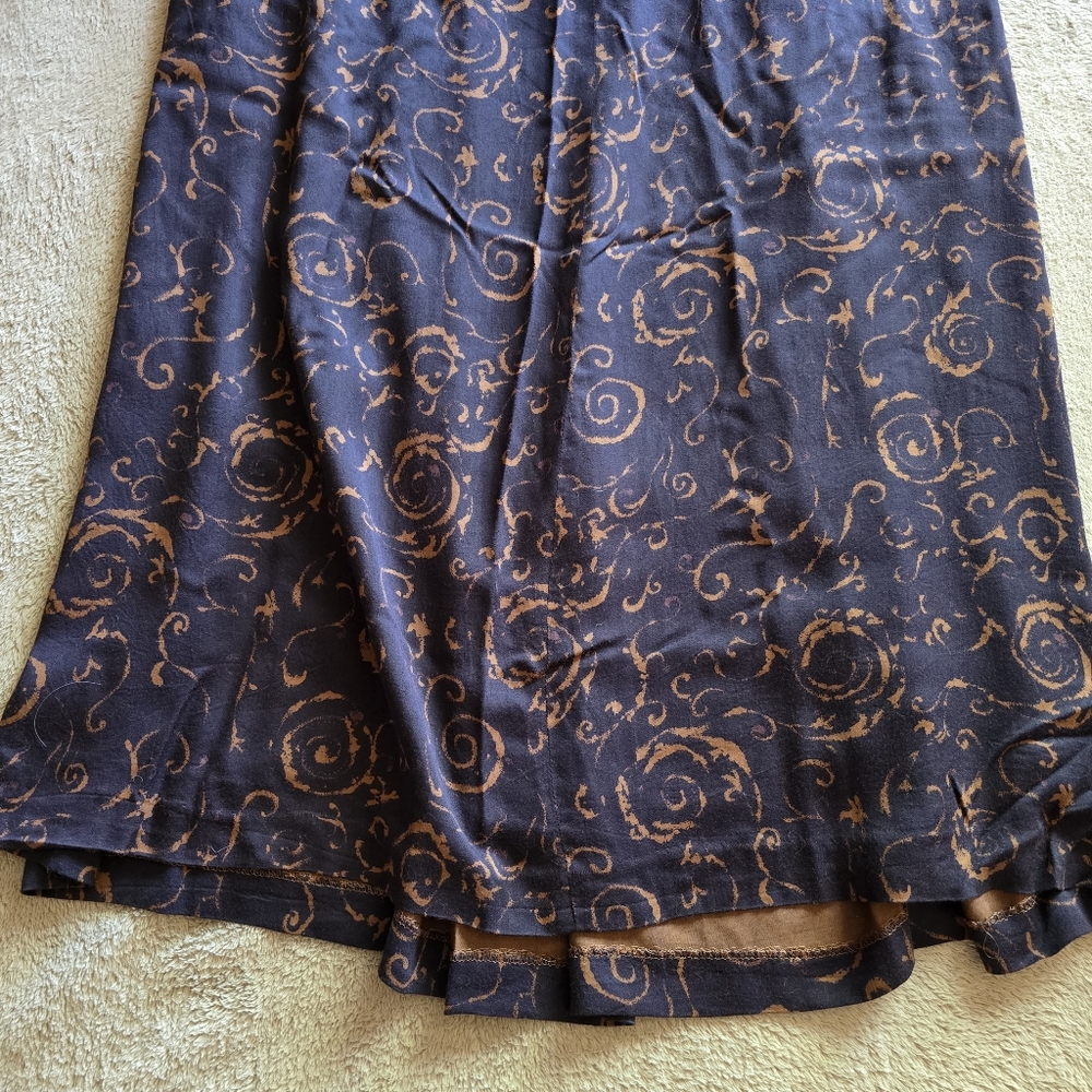 Vintage Radmilla II Rayon Midi Skirt - Picture 11 of 13